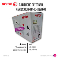 Toner Xerox 006R04404 Negro 6.000 Pág. B235 Original