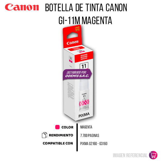 Tinta Canon Gi-11M Magenta 6,000 Pág. G2160 Original