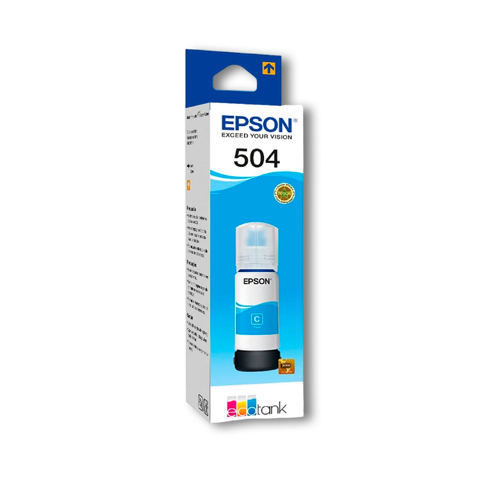 Tinta Epson T504220-Al Cian 70ML L4150 Original