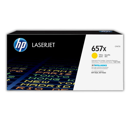 Toner Hp Cf472X (657X) Yellow M681, M682 23000 pág Original