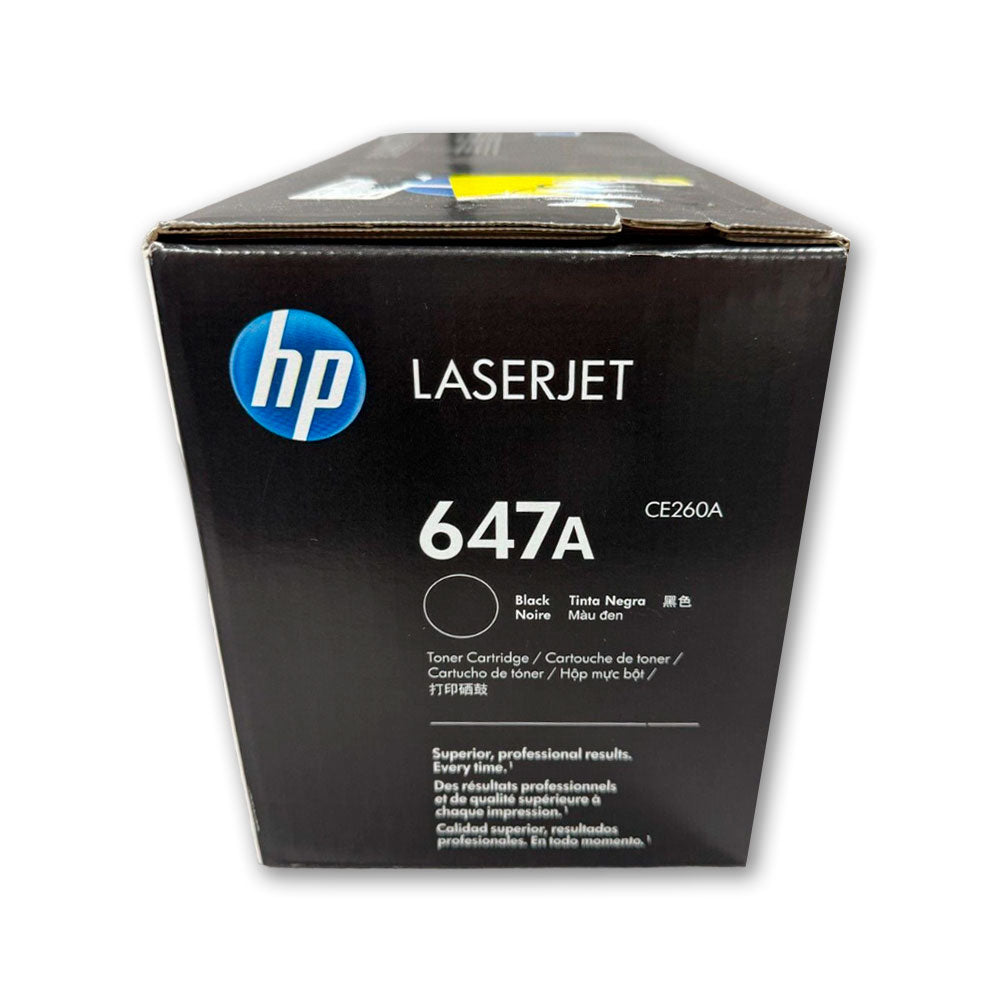 Toner Hp Ce260A (647A) Negro CP4025, CP4525 8,500 pág Original