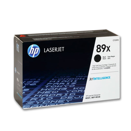 Toner Hp Cf289X (89X) Negro M528, M507 10,000 pág original
