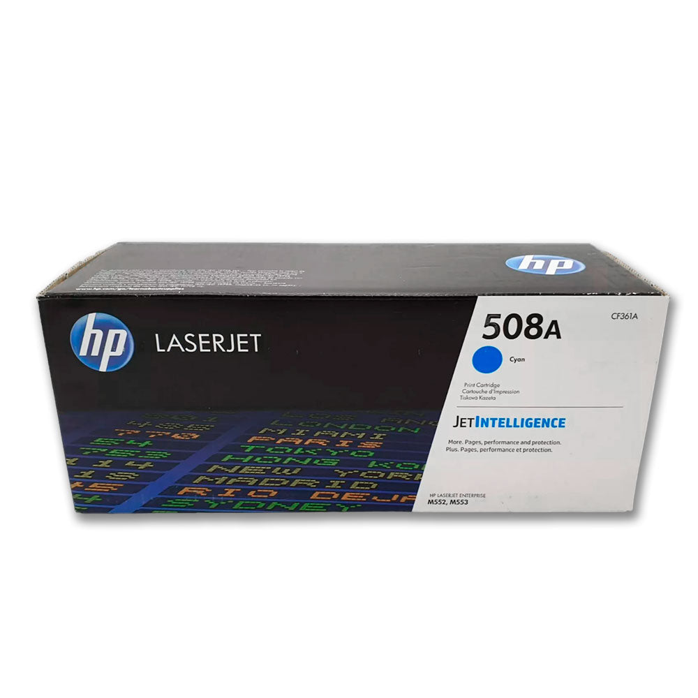Toner Hp Cf361A (508A) Cyan M552, M553 5000 pág Original
