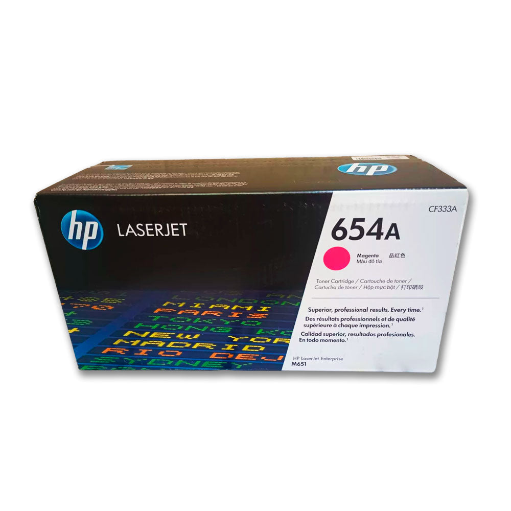 Toner Hp Cf333A (654A) Magenta M680, M651 15,000 pág Original