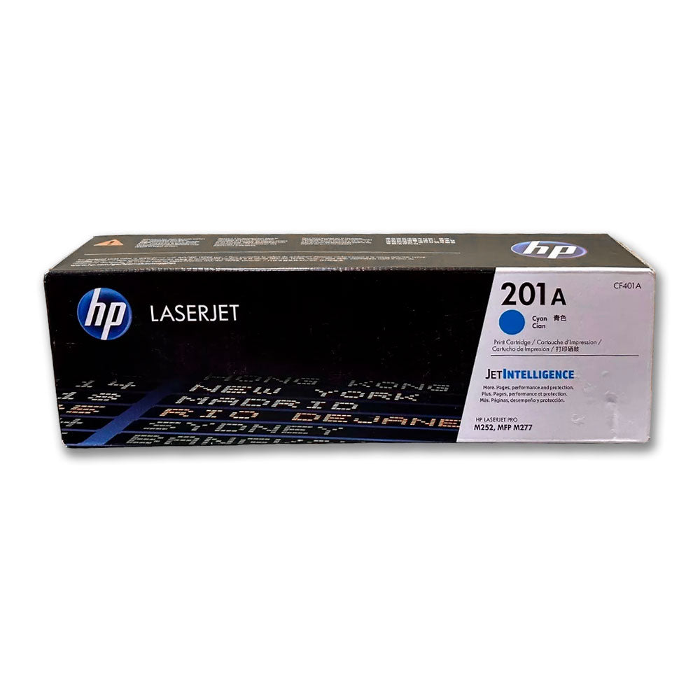 Toner Hp Cf401A (201A) Cyan M252n, M274n 1,400 pág Unico