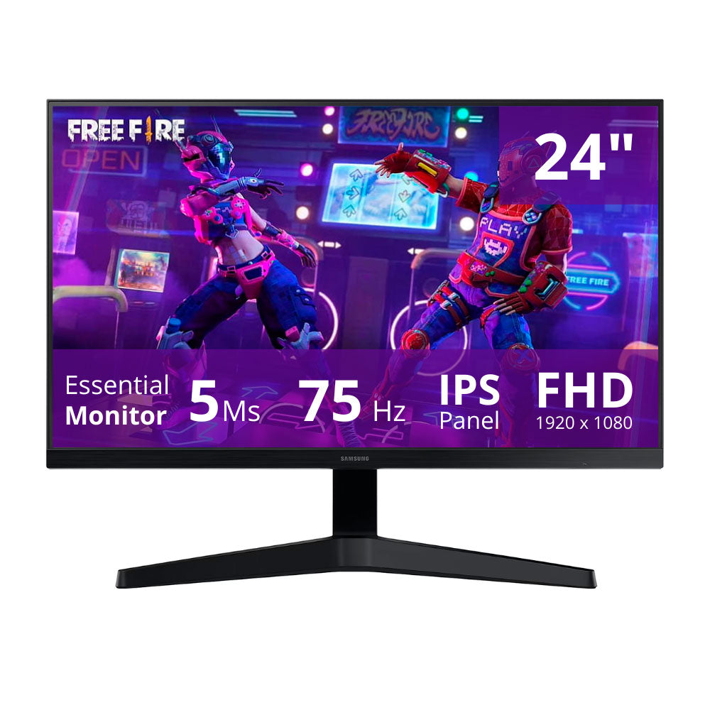 Monitor Samsung LS24C310EALXPE, 24", 75Hz, 5ms, LED, IPS Full HD