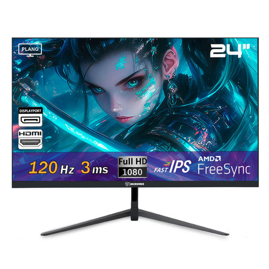 Monitor Gamer Micronics MF24FF Plano 120Hz 3Ms