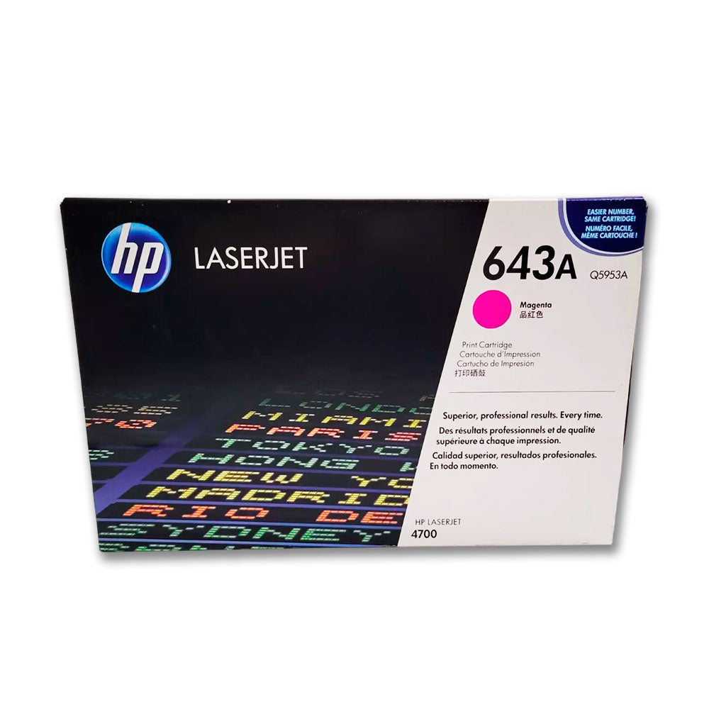 Toner Hp Q5953A (643A) Magenta 4700dn, 4700dtn 10000 pág Original