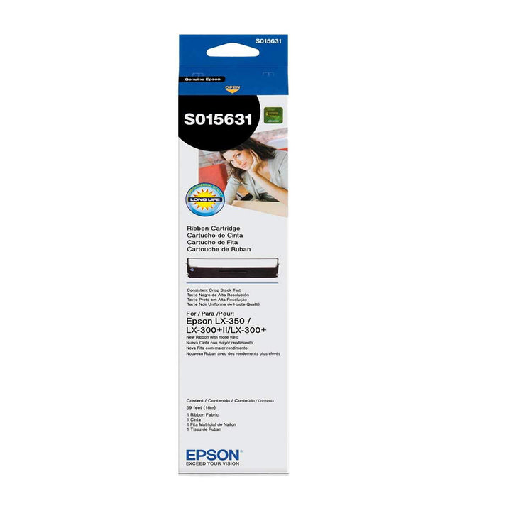 Cinta Epson S015631 Para Lx-350 Edg