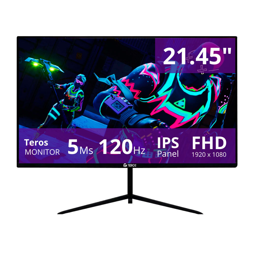 Monitor Teros TE-2126S 21.5" IPS, 5ms, 100Hz Full Contraste
