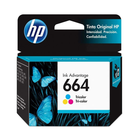 Tinta Hp F6V28Al (664) Color 100 Pgs