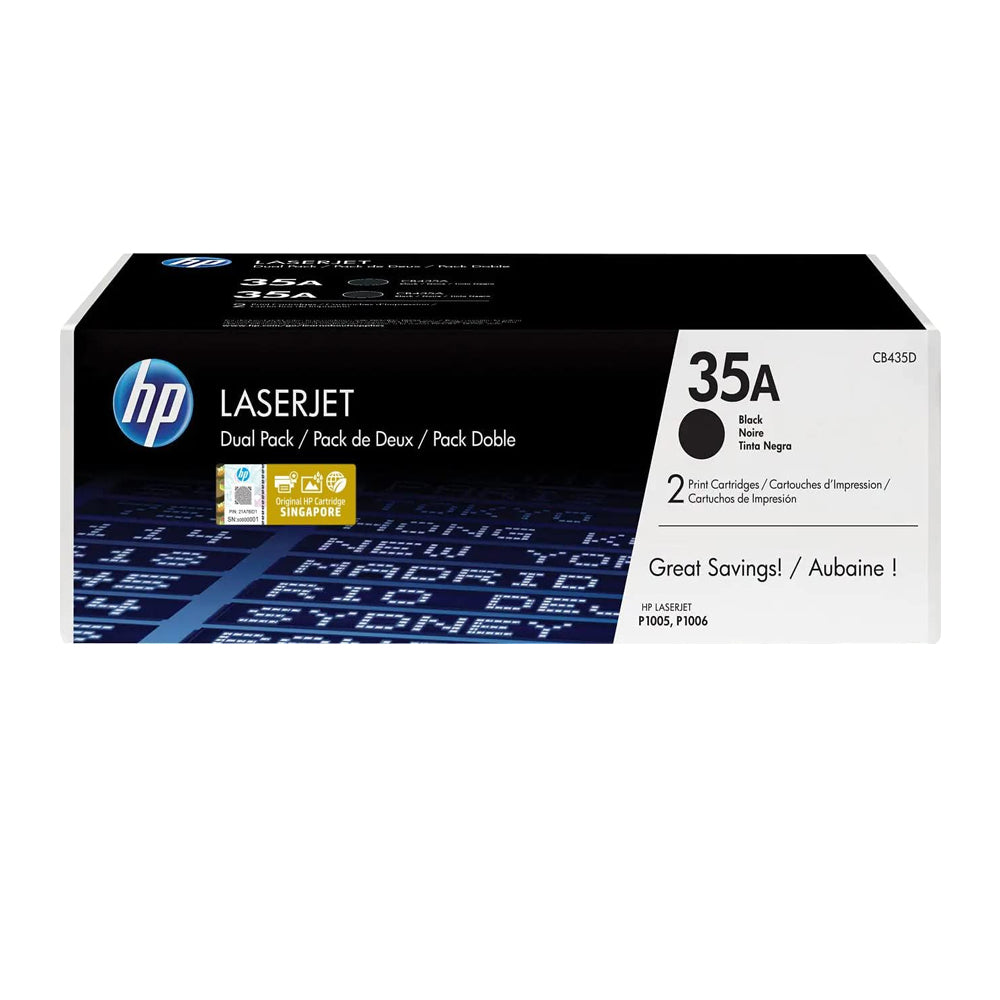 Toner Hp Cb435Ad (35Ad) L.J. P1005 (2 Cb435A)