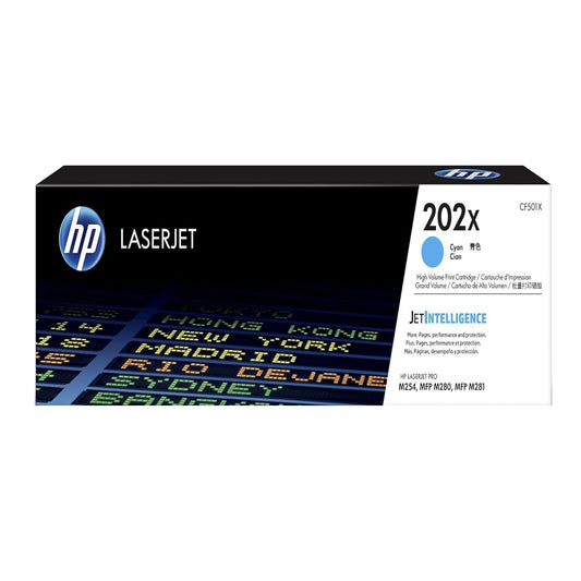 Toner Hp Cf501X (202X) Cyan Lj Pro M254 2.5 Kpgs