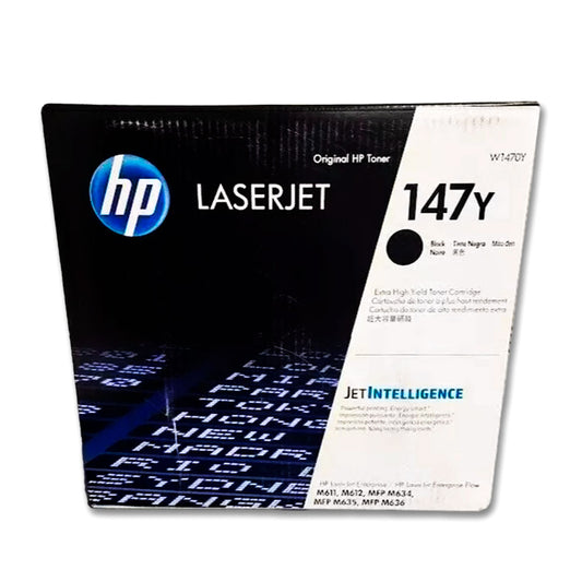 Toner Hp W1470Y (147Y) Black M611dn, M635z 42,000 Pgs Unico