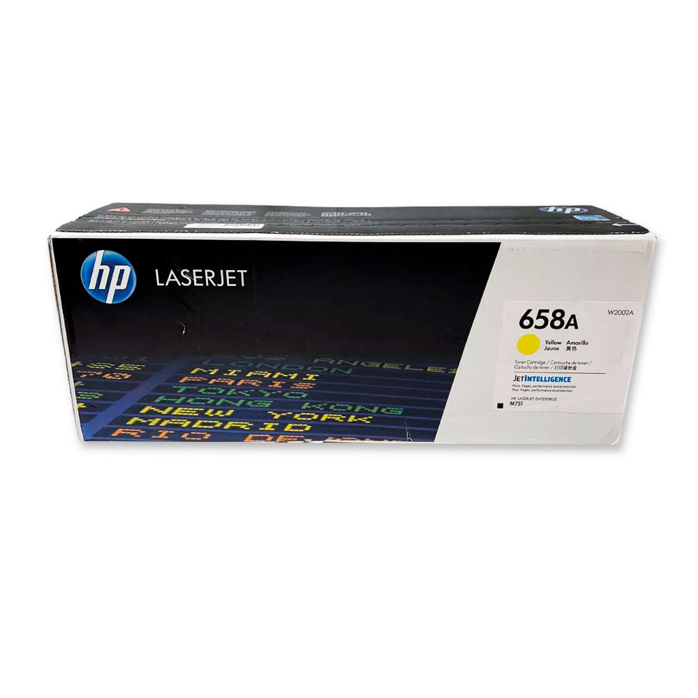 Toner Hp W2002A (658A)  Yellow M776zs M776z 6,000 Pgs Original