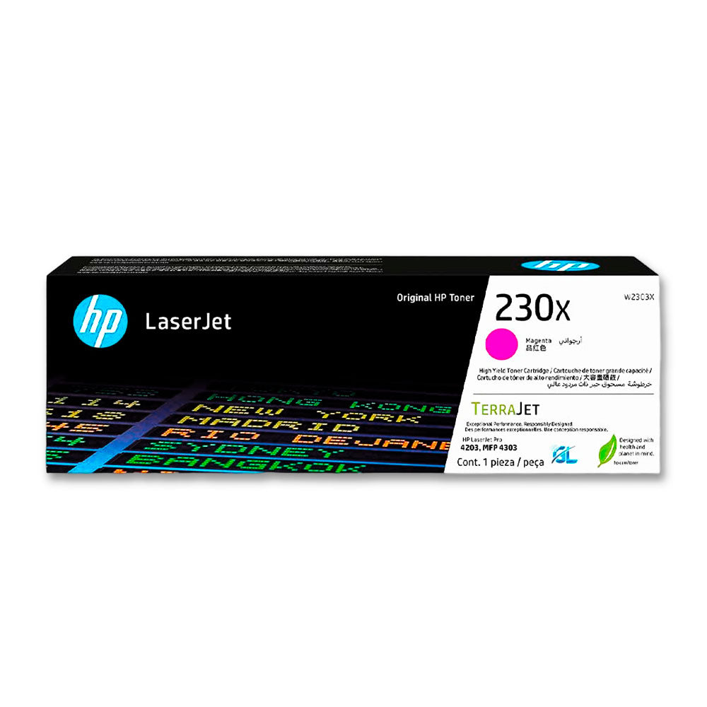 Toner Hp W2303X (230X) 4201 4202 5500 pág Magenta