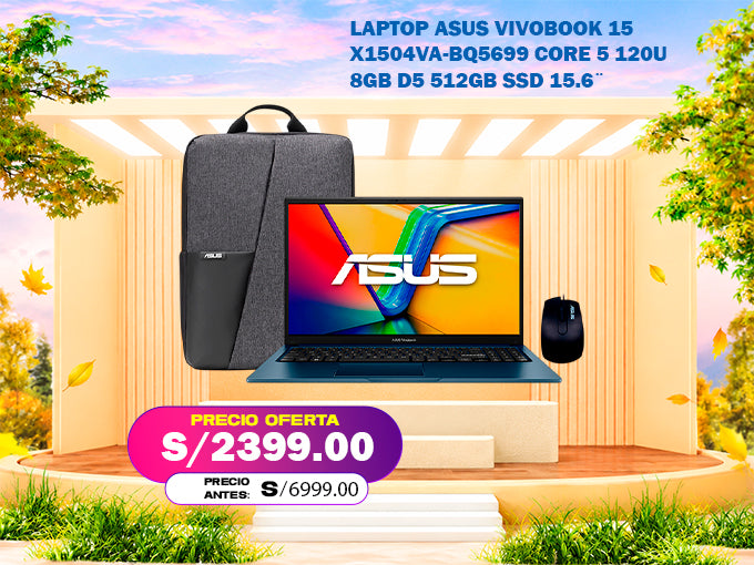 Laptop Asus Vivobook 15 a S/ 2,399