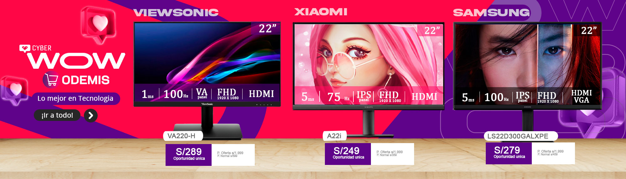 monitor viewsonc VA220-H