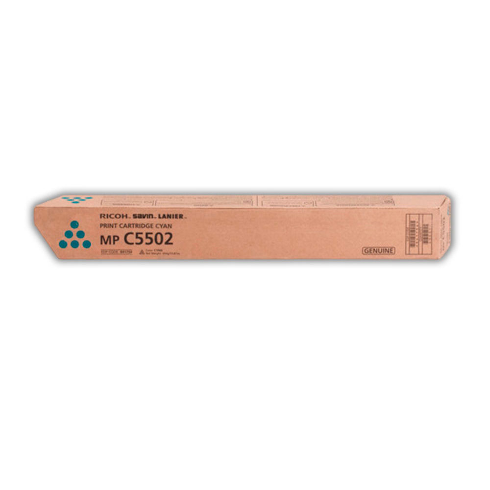 Toner Ricoh 841754 Mp C5502 Cyan 22.5Kpg Toner Ricoh 841754 Mp C5502 Cyan 22.5Kpg
