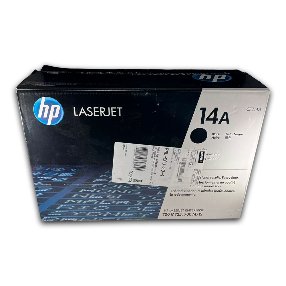 Toner Hp Cf214A (14A) L.J. Ent 700 Negro 10K Pg