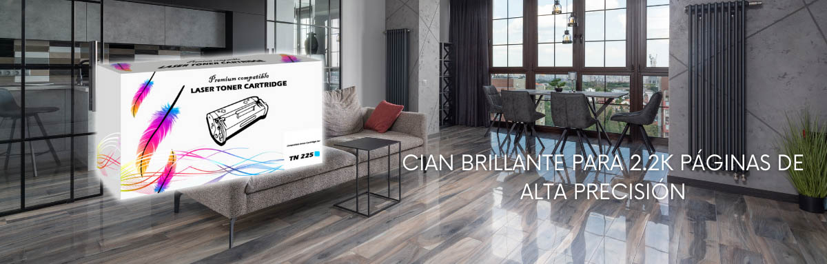 Toner Brother TN-225 Cian 2.2K Pág. HL 3140CW Compatible