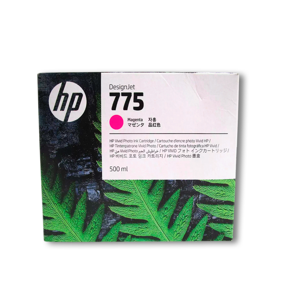 Tinta HP 775 Magenta 1XB18A 500ml Z9+ Pro Original