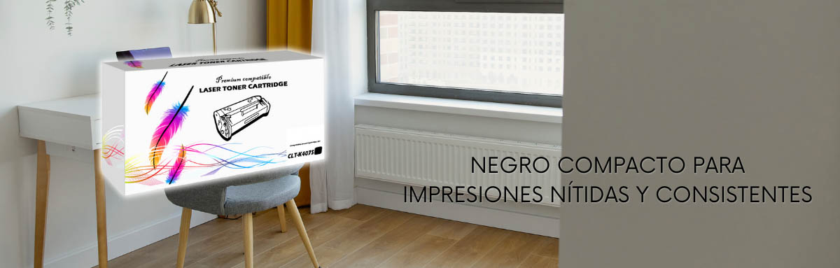Toner Samsung CLT-K407S Negro 1500 Pág. CLP-320 Compatible