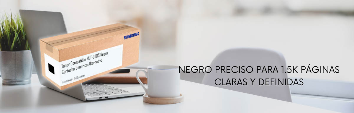 Toner Samsung MLT-D101S Negro 1500 Pág. ML-2160 Compatible