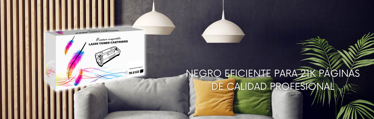 Toner Kyocera TK-3122 Negro 21K Pág. FS-4200DN Compatible