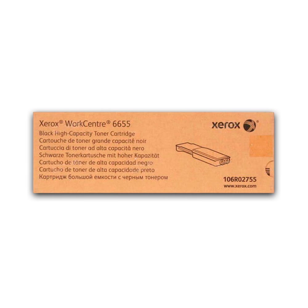 Toner Xerox 106R02755 Black 12,000 Pág. 6655 Original