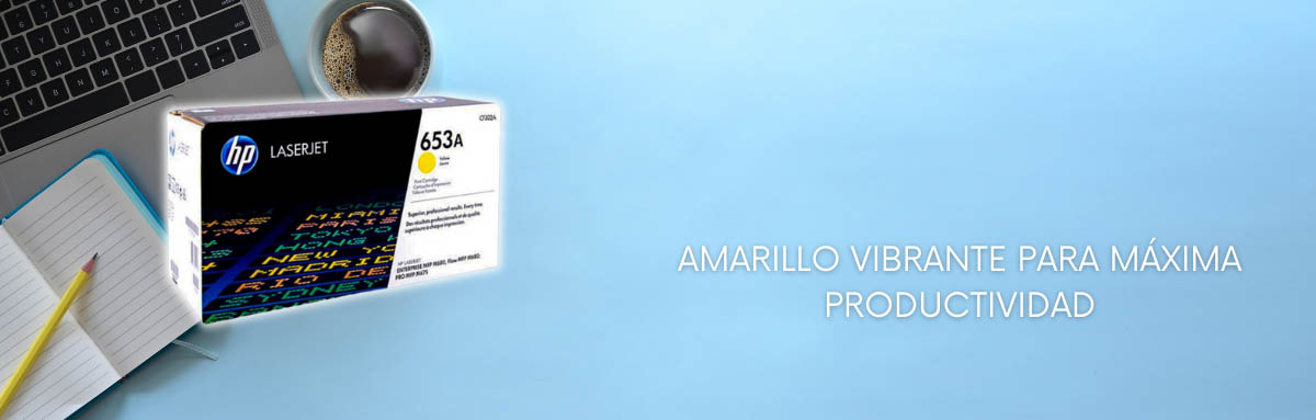 Toner Hp 653A Yellow Cf322A 165K Pág. M680dn Original