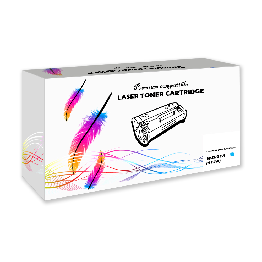 Toner HP 414A Cyan W2021A 2,1K Pág. MFP M479 Compatible
