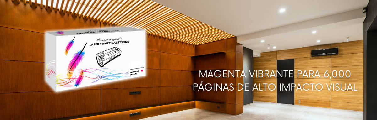 Toner HP 414X Magenta W2023X 6,000 Pág. M454 Compatible