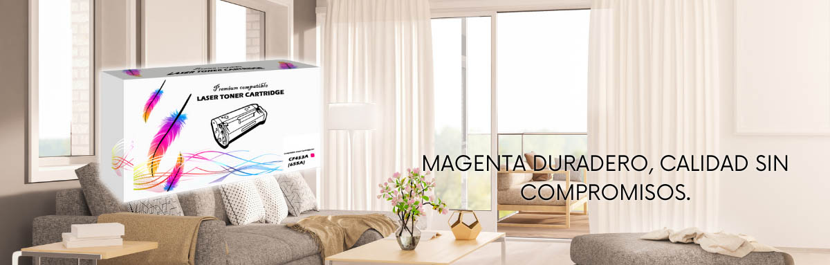 Toner HP 655A Magenta CF453A 10,500 Pág. M652 Compatible