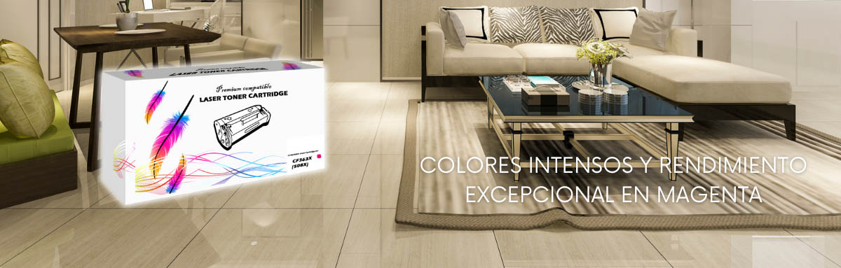 Toner HP 508X Magenta CF363X 9.5K Pág. M553 Compatible