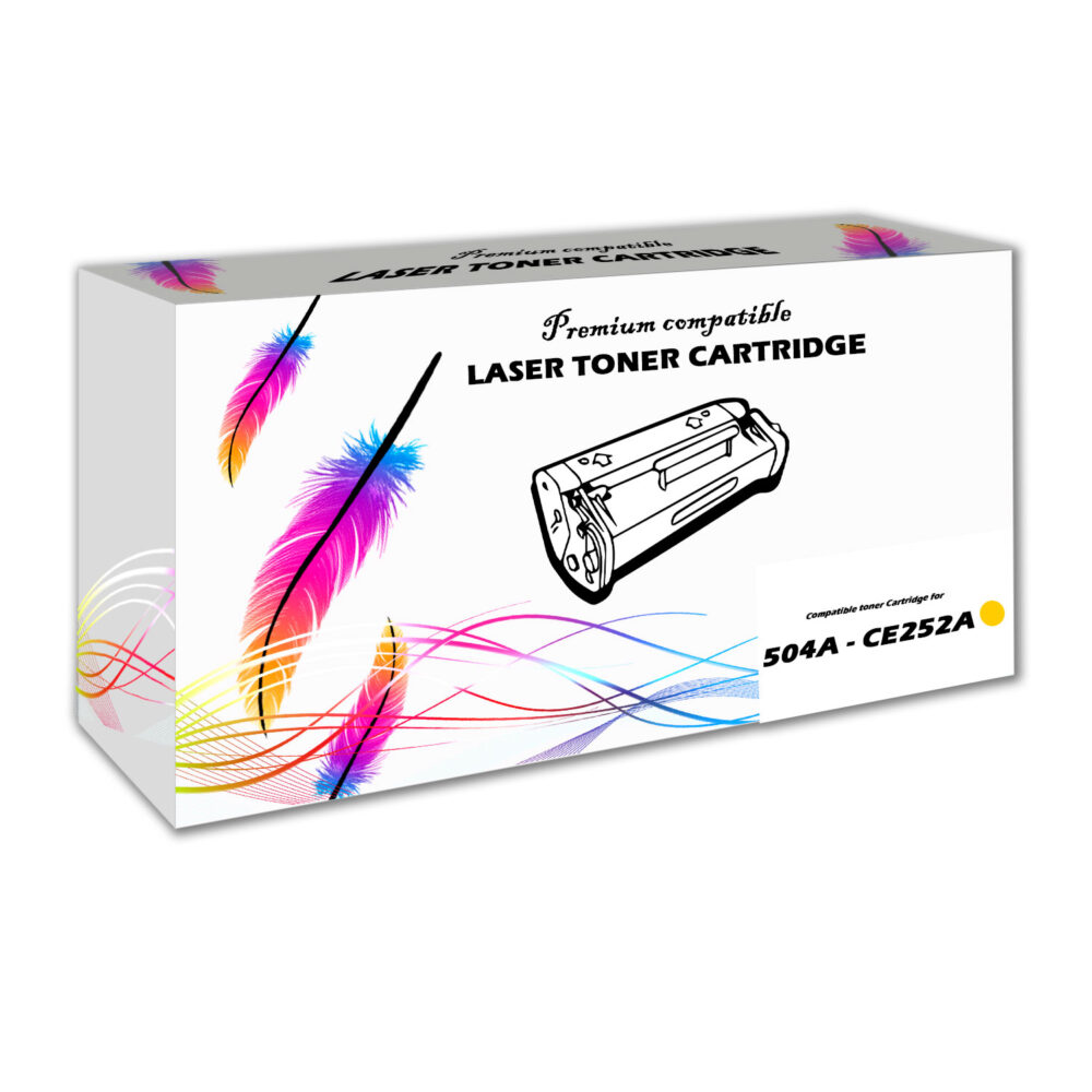 Toner HP 504A Yellow CE252A 7K Pág. CM3530 Compatible