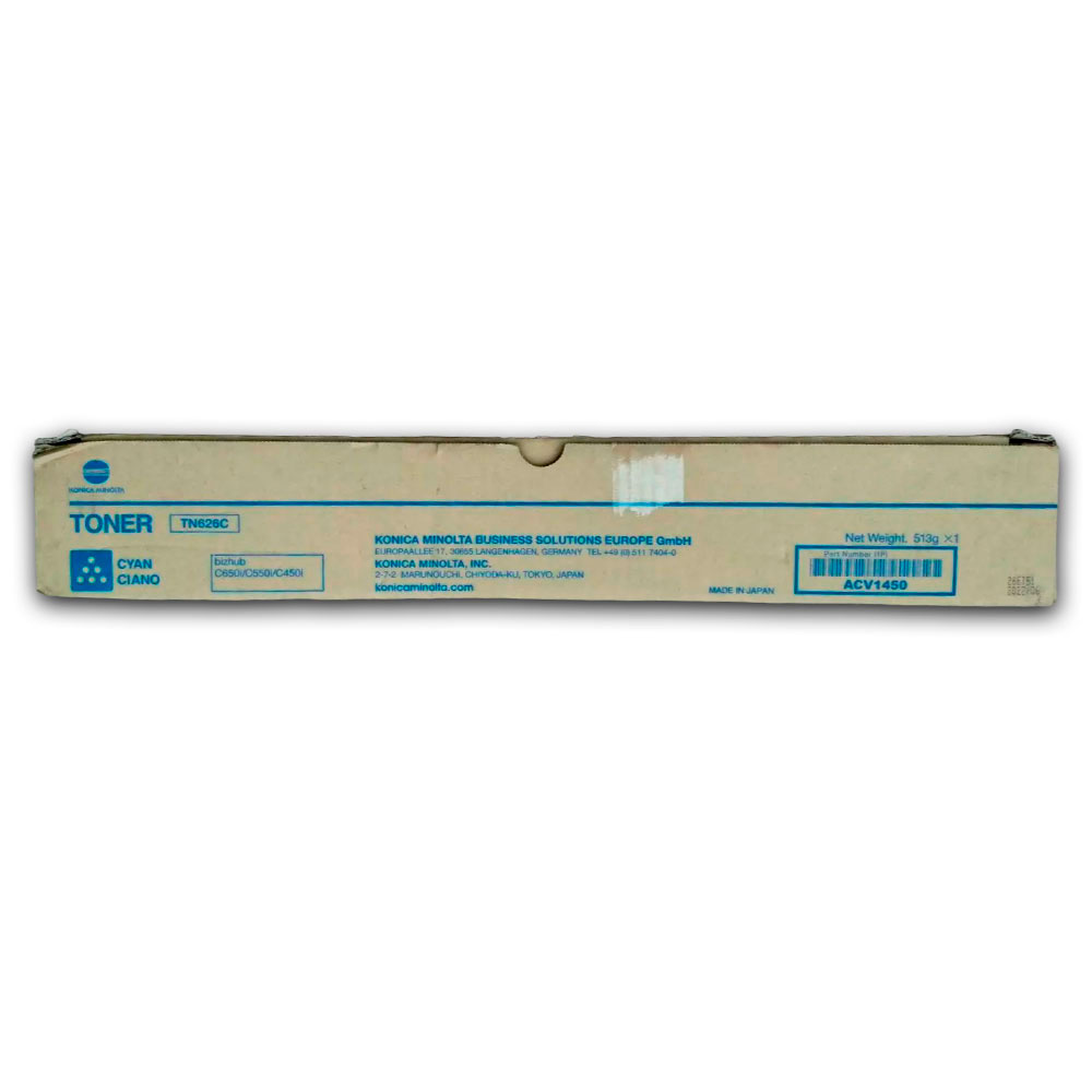 Toner Konica Minolta TN-626C Cyan 28K Pág. C250i Original