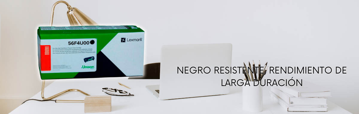 Toner Lexmark 56F4U00 Negro 25K Pág. MX521de Original