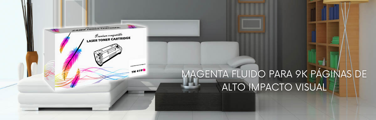 Toner Brother TN-419 Magenta 9K Pág. L8360Cdw Compatible