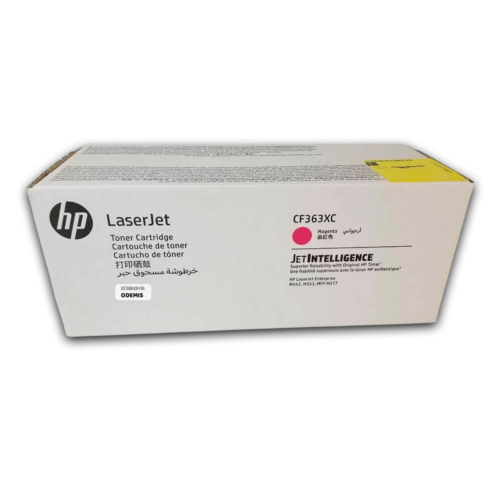 Toner HP 508XC CF363XC Magenta M552dn, M553dn 9,500 pag, Original