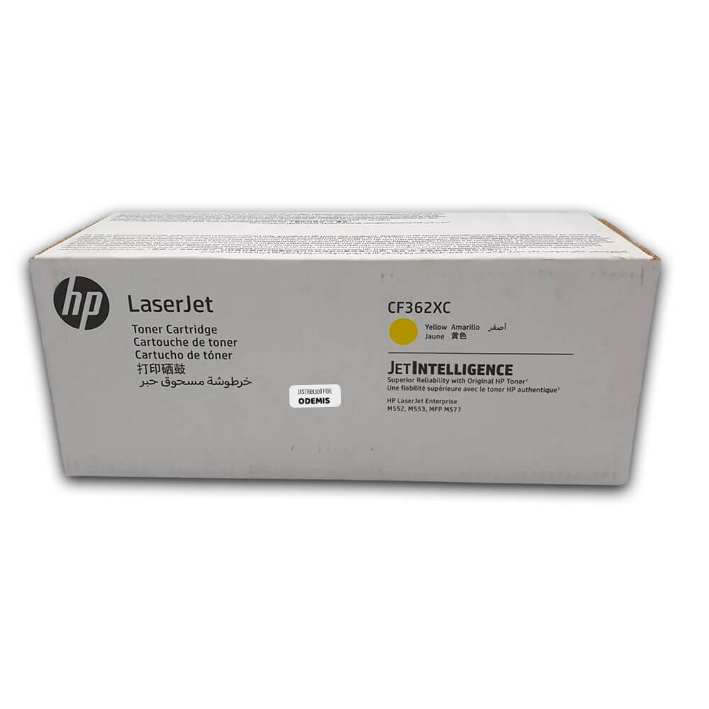 Toner HP 508XC CF362XC Yellow M552dn, M553dn 9,500 pag, Original