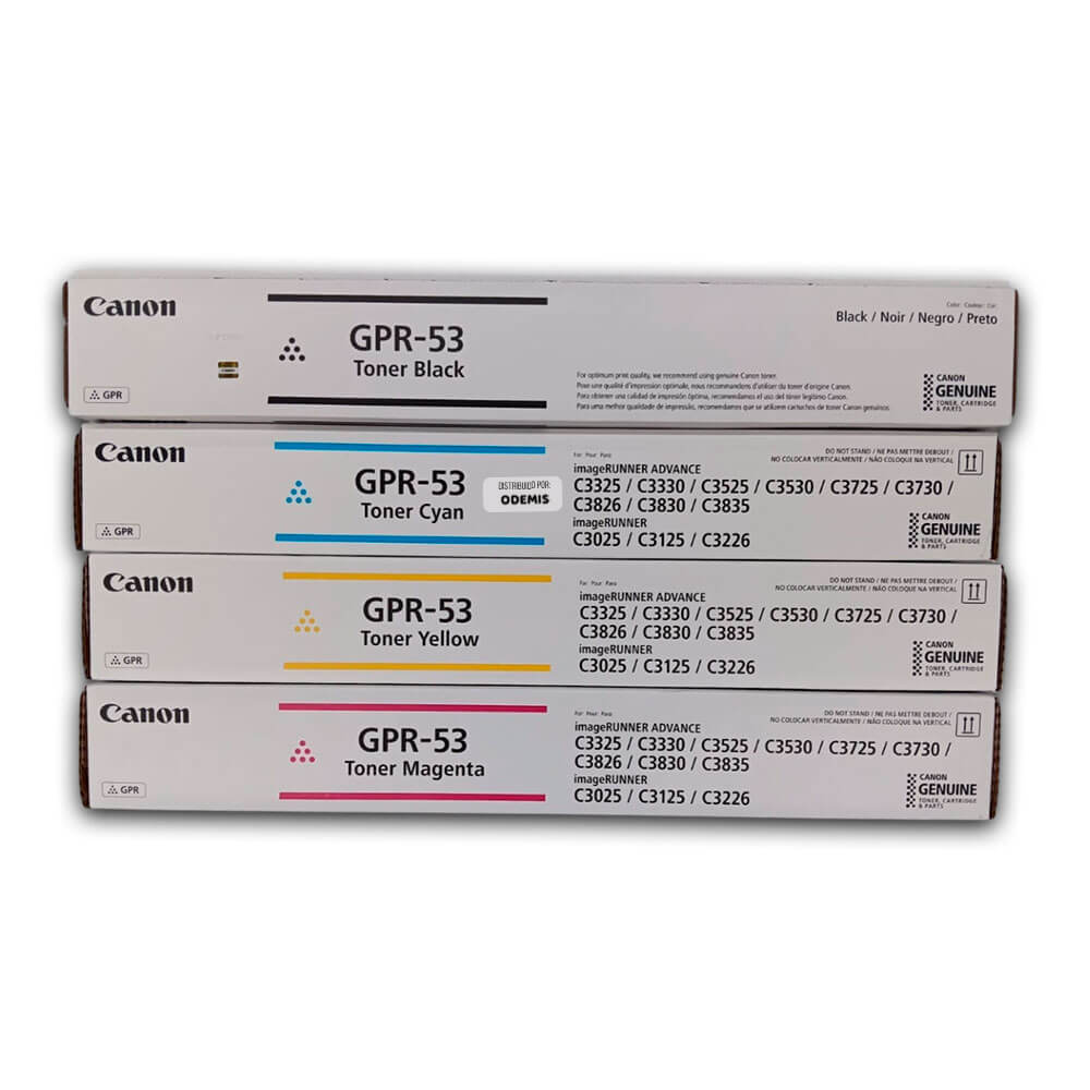 Toner Canon GPR 53 C3330i, C3325, C3330, C3530 Pack Completo