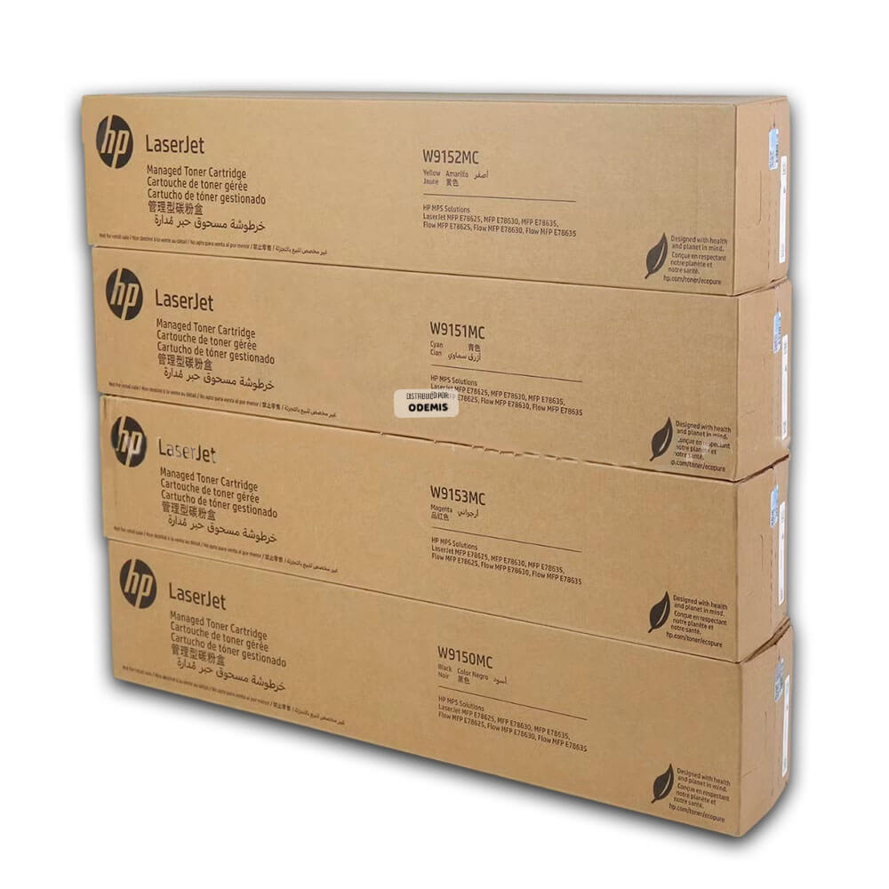 Toner Hp W9150MC, W915M1C, W9152MC, W9153MC Pack Completo