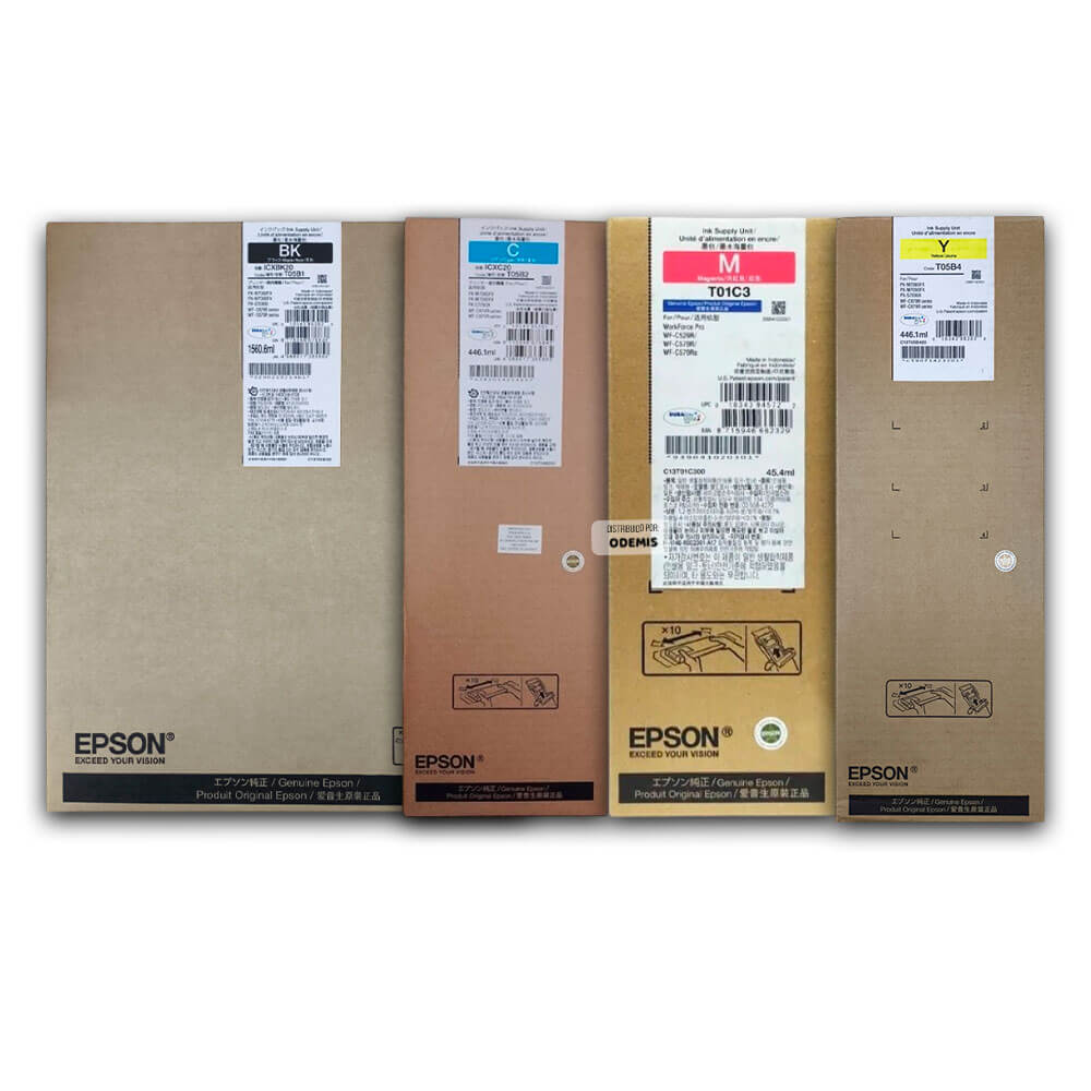 Tinta Epson T05B Pro WF-C878R, WF-C879R CYMK Pack Original