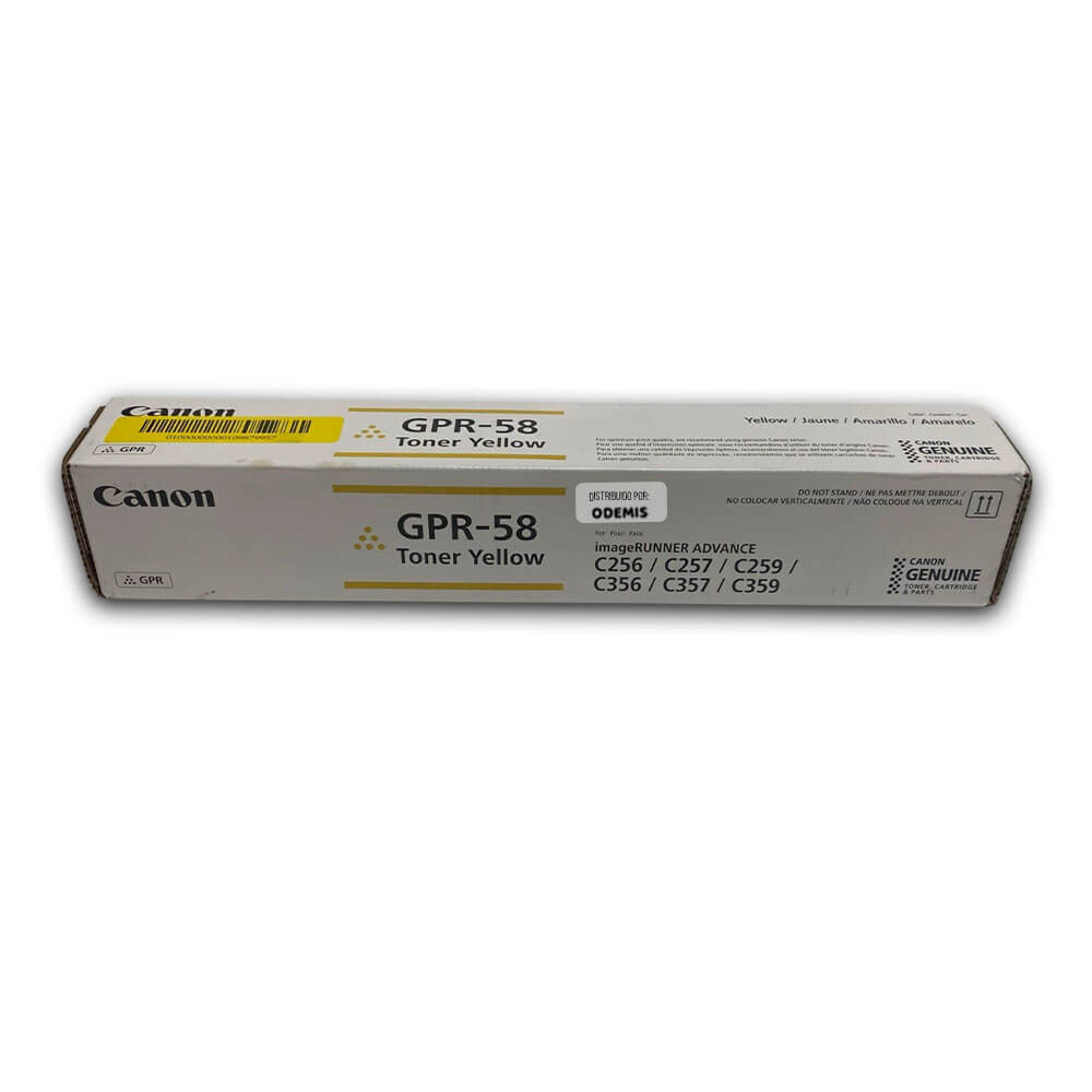 Toner Canon GPR-58 Yellow C356iF, C357iF 18,000 pág Original