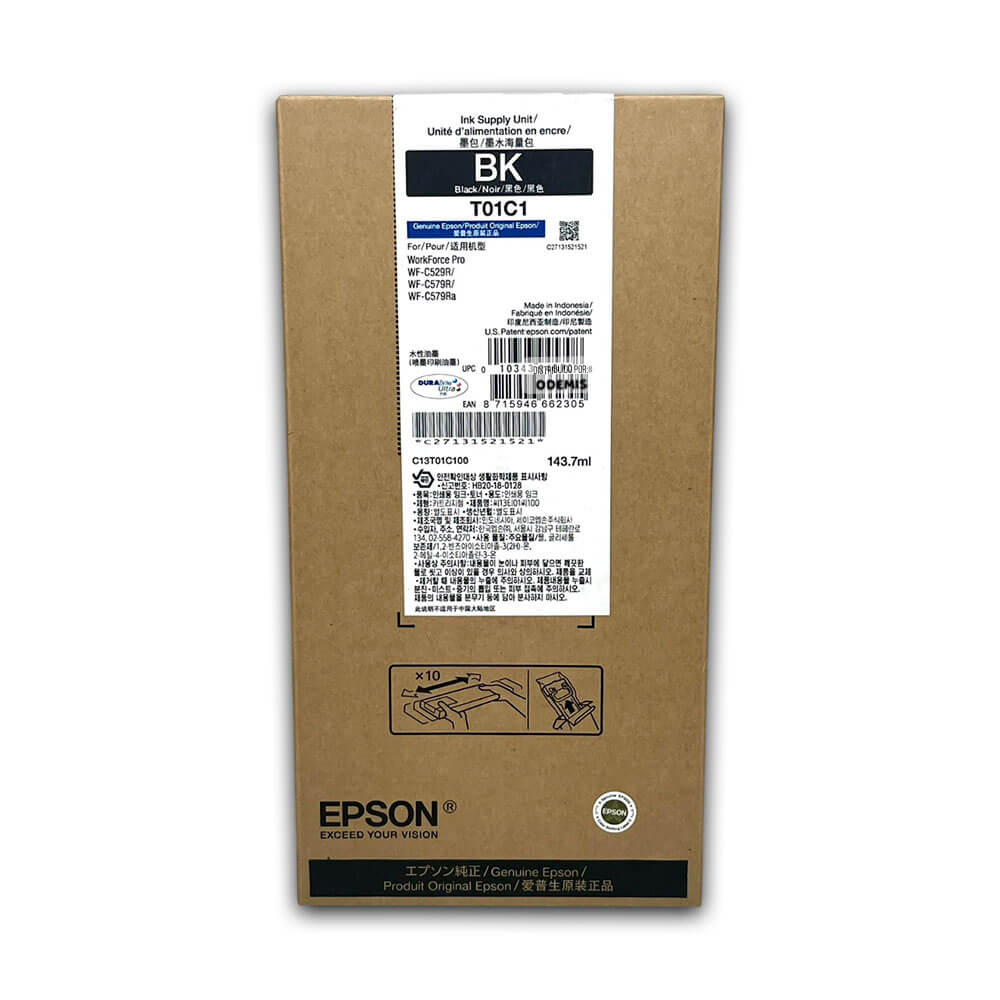 Tinta Epson T01C120 Negro WF-C579R, C599R 10,000 Pag Original