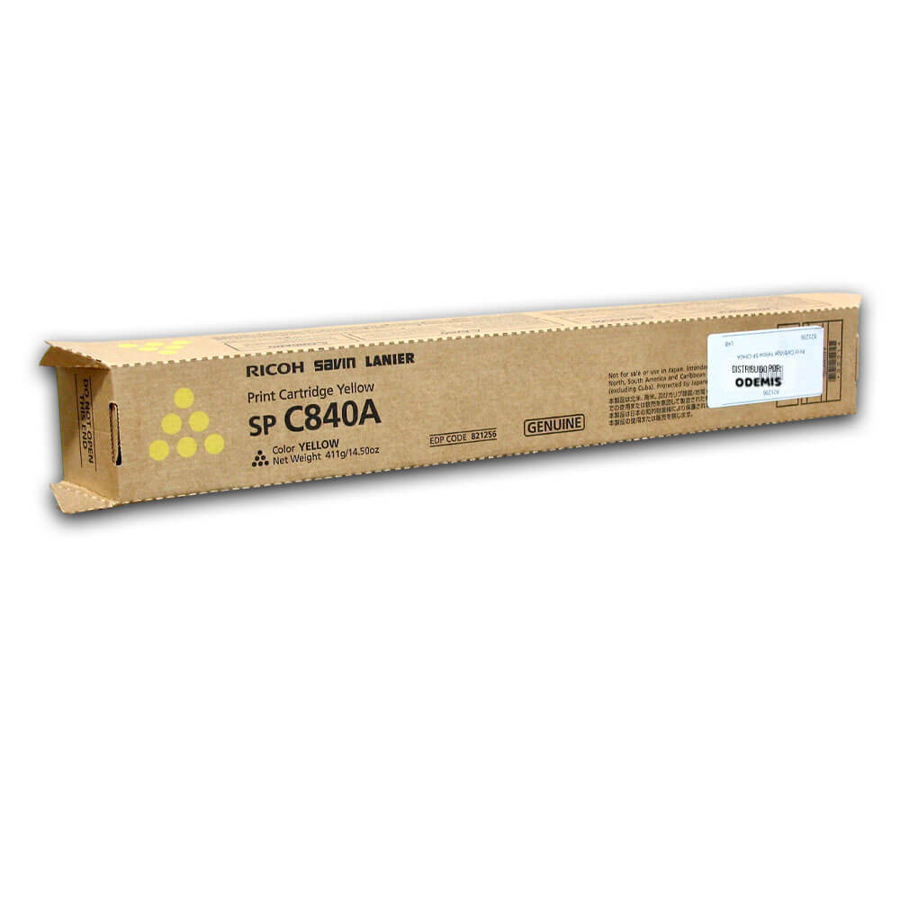 Toner Ricoh 821256 Yellow SP C840A, C842dn 34,000 pag Original