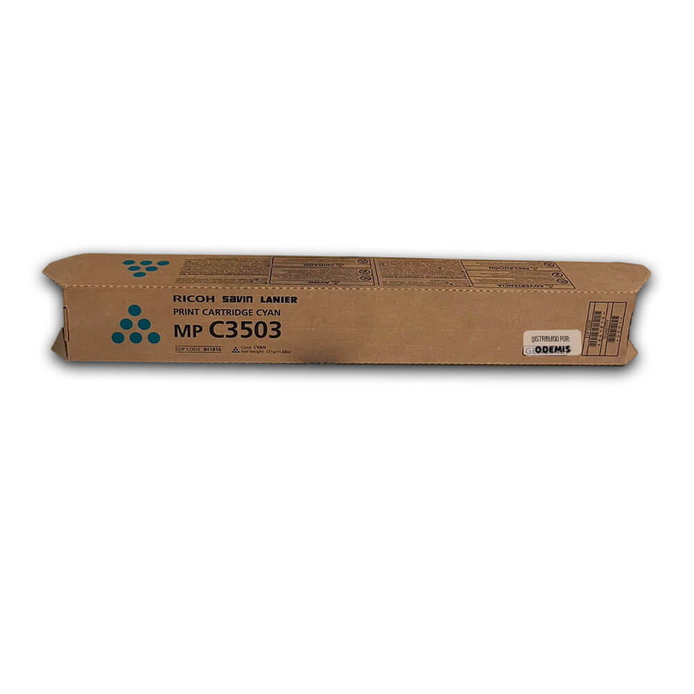 Toner Ricoh 841816 Cyan MP C3003, C3503, C3004, C3504 Original