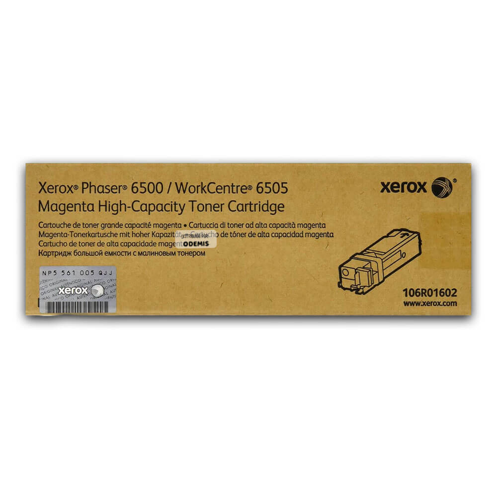 Toner Xerox 106R01602 Magenta Ph 6500, Workcentre 6505 Original